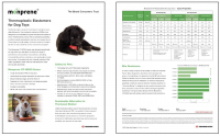 Monprene TPEs for Dog Toys - Product Selector Guide
